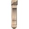 Ekena Millwork Balboa Arts and Crafts Smooth Bracket w/ Offset Brace, Douglas Fir, 7 1/2"W x 26"D x 38"H BKT0806X26X38BOA03SDF - alternate 2
